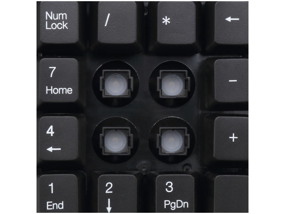 Mechanical Usb Nmrcal Kpd W/ 3 Usb