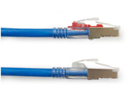 Black Box Corp Gigatrue 3 Cat6A Patch Cord Blue 3Ft