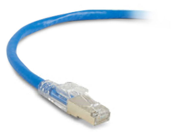 Black Box Corp Gigatrue 3 Cat6A Patch Cord Blue 3Ft