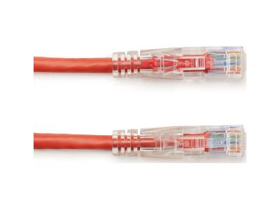 Câble de raccordement Cat6 Gigatrue 3 rouge de 1,5 m de Black Box Corp.