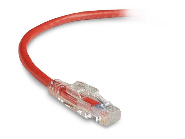 Black Box Corp Gigatrue 3 Cat6 Patch Cable Red 10Ft
