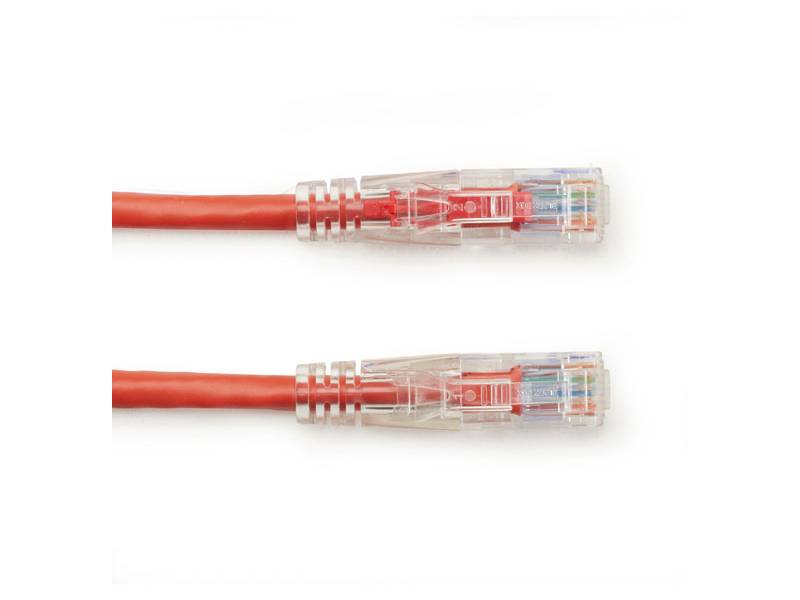 Black Box Corp Gigatrue 3 Cat6 Patch Cable Red 25Ft