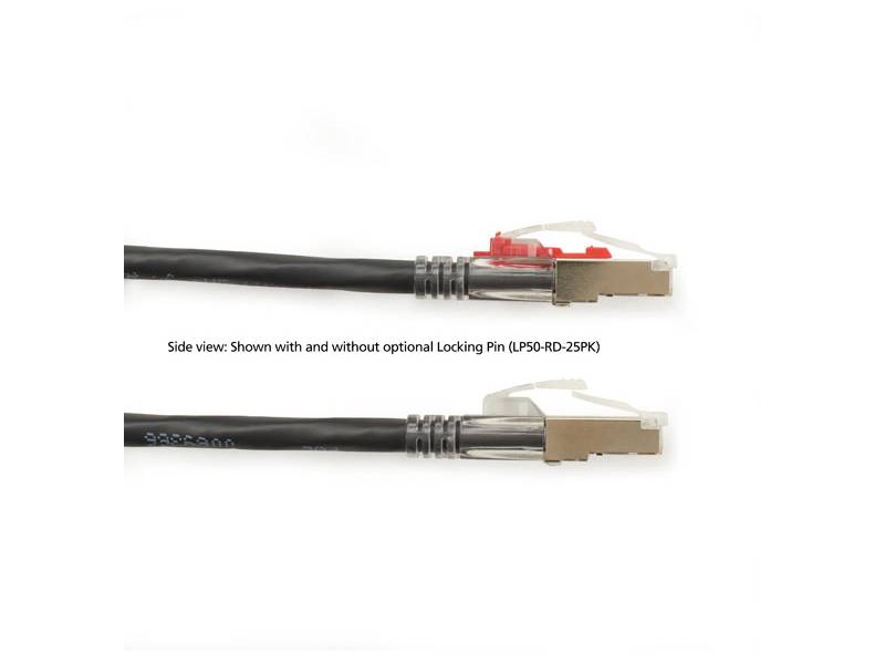 Black Box Corp Gigatrue 3 Cat6. Cord Black 2Ft