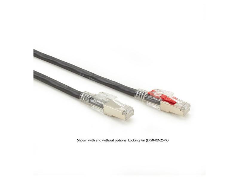 Black Box Corp Gigatrue 3 Cat6. Cord Black 2Ft