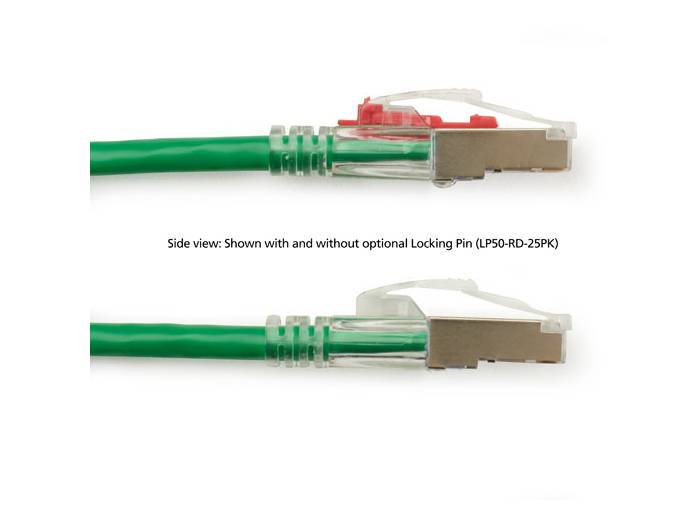 Black Box Corp Gigatrue 3 Cat6. Cord Green 15Ft