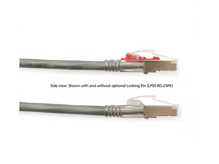Black Box Corp Gigatrue 3 Cat6. Cord Gray 3Ft