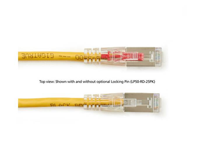 Câble Cat6 Gigatrue 3 jaune de 90 cm (3 pi) de Black Box Corp.