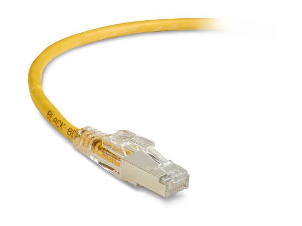 Câble Cat6 Gigatrue 3 jaune de 90 cm (3 pi) de Black Box Corp.