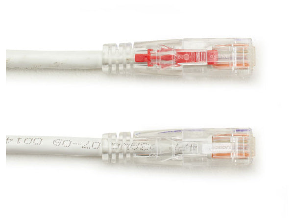 Cable de conexión Black Box Corp Gigatrue 3 Cat6 blanco de 2,13 m