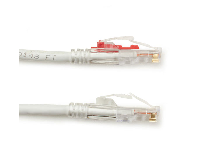 Câble de raccordement Cat6 Gigatrue 3 de Black Box Corp, blanc, 4,5 m