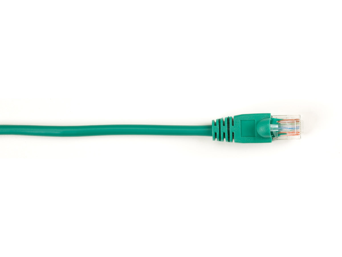 Patch de protection moulé Cat5E Black Box Corp C, vert, 1,8 m