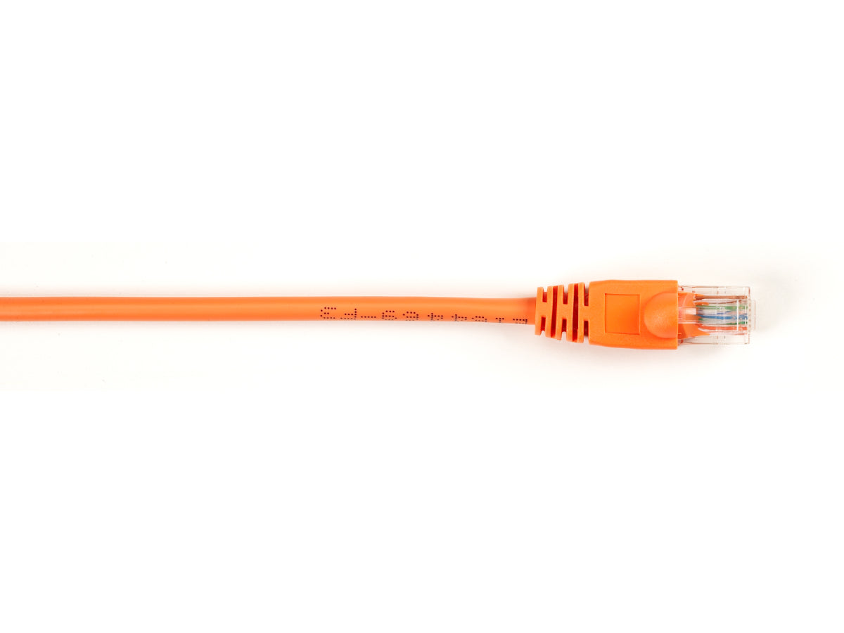 Black Box Corp Cat5E Molded Boot Patch Orange 20Ft