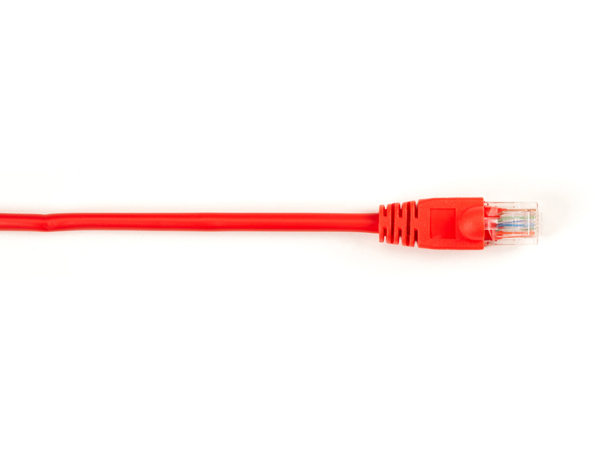 Black Box Corp Cat6 Molded Boot Patch Ca Red 6Ft