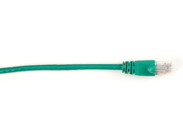 Parche de bota moldeado Cat6 de Black Box Corp, verde, 25 pies
