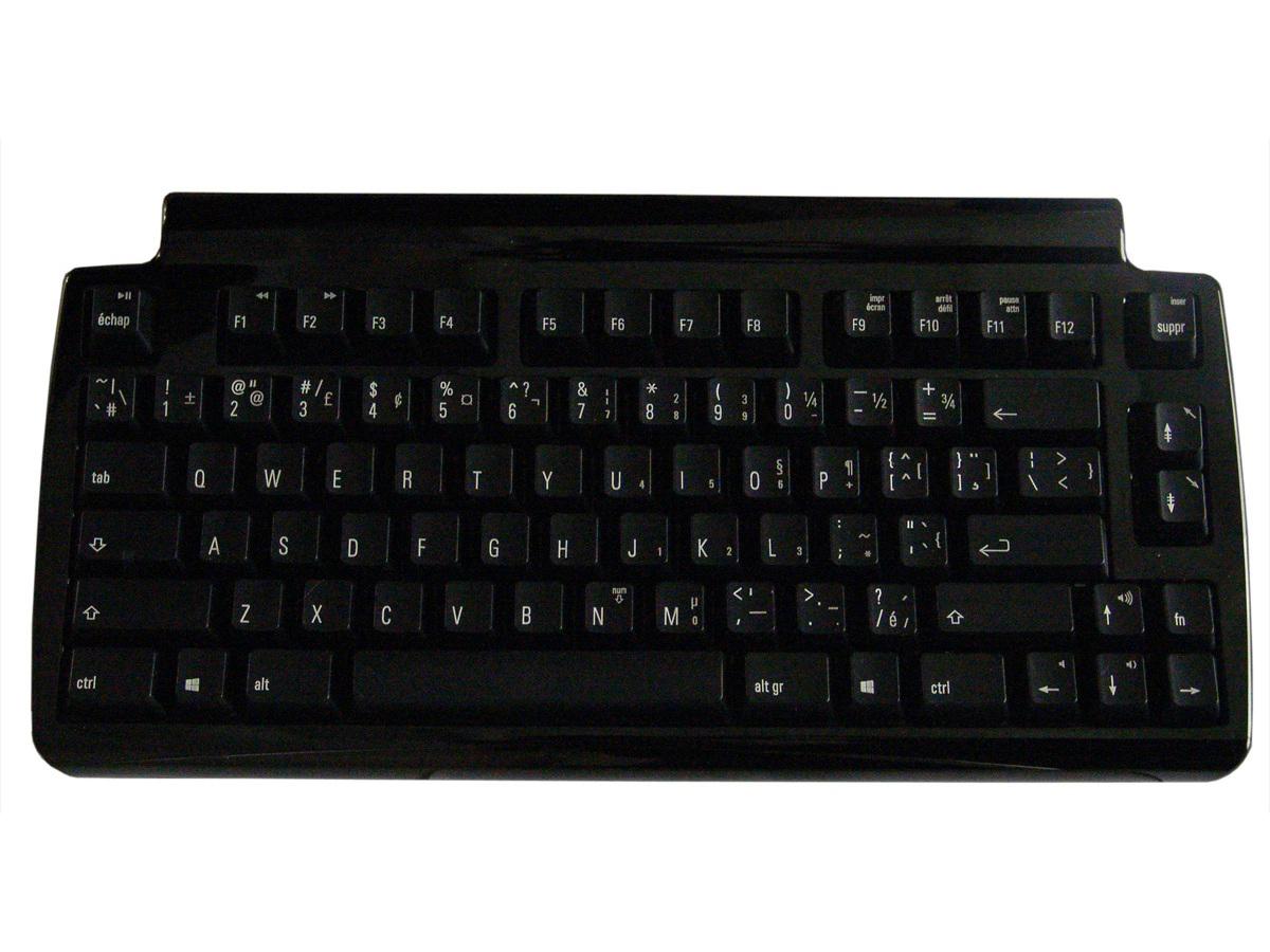 Mini clavier Quiet Pro pour PC - Noir - Disposition franco-canadienne