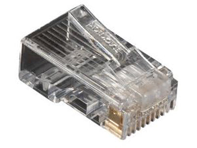 Fiches Dular Black Box Corp, RJ-45, paquet de 50, Fmtp5E-50Pak