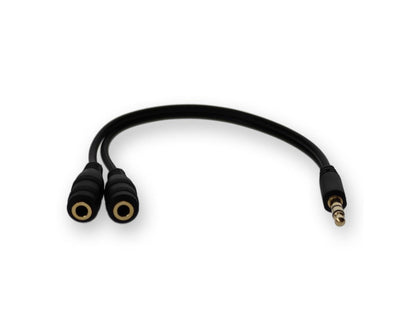 Câble répartiteur audio M/F Add-On5Pk 8 pouces