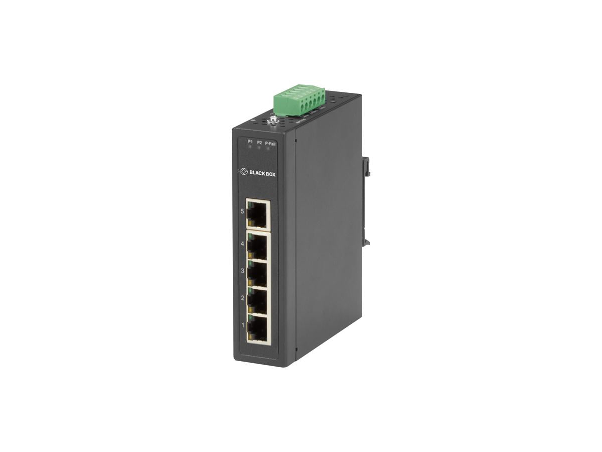 Commutateur industriel Fast Eth 5P de Black Box Corp