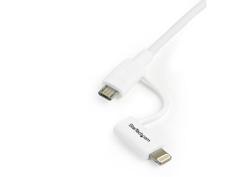 Câble Lightning ou Micro USB vers USB de 1 m