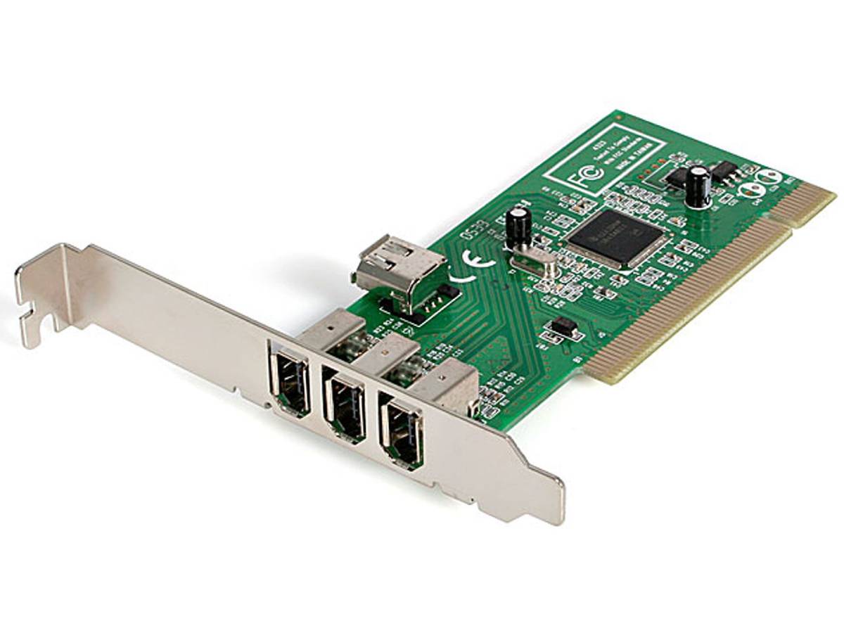 Startech.Com 4 Port Pci 1394A Firewire Adapter Card - 3 External 1