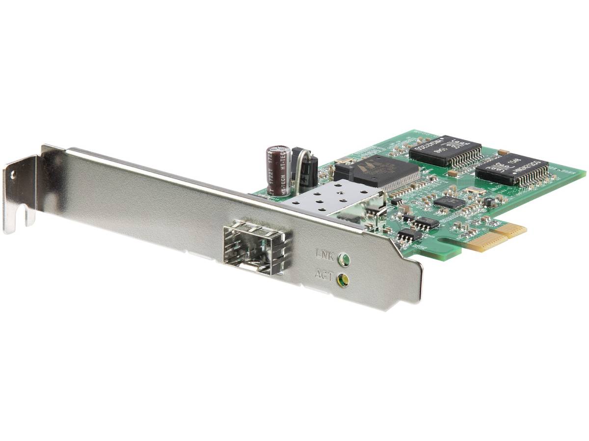 Carte réseau fibre optique Startech.Com PCI Express Gigabit Ethernet avec port Op
