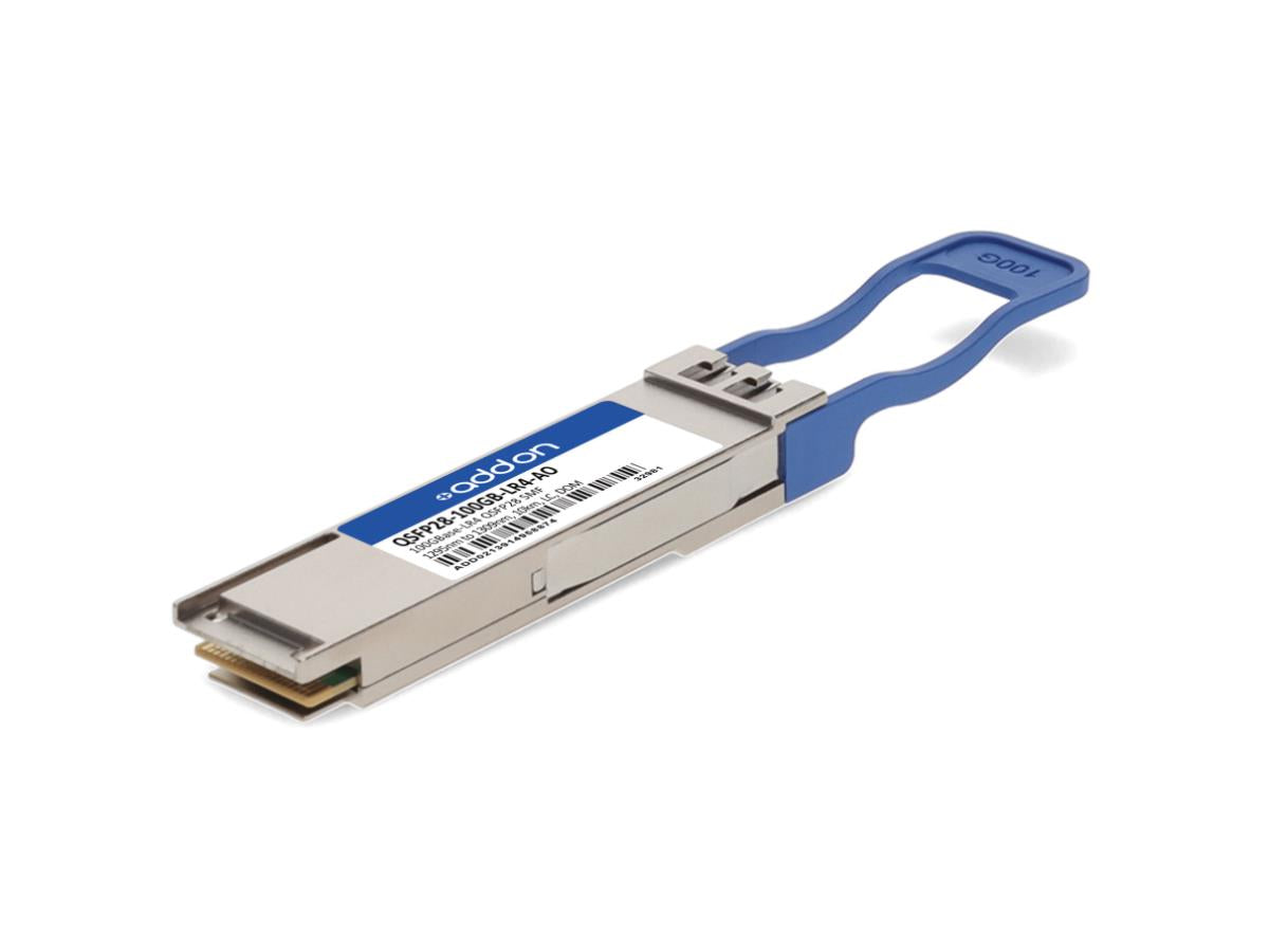 Module complémentaire MSA et Taa Comp Qsfp28 100G-Lr4 LC Xcvr