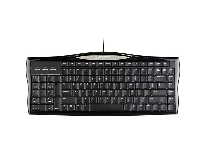 Teclado con cable para diestros de alcance reducido