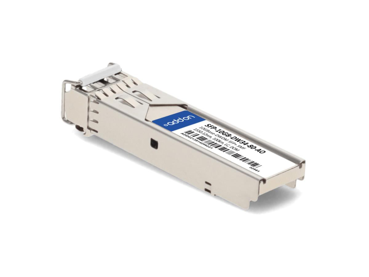 Émetteur-récepteur SFP+ 100 GHz 10Gbase-DWDM compatible MSA et TAA (