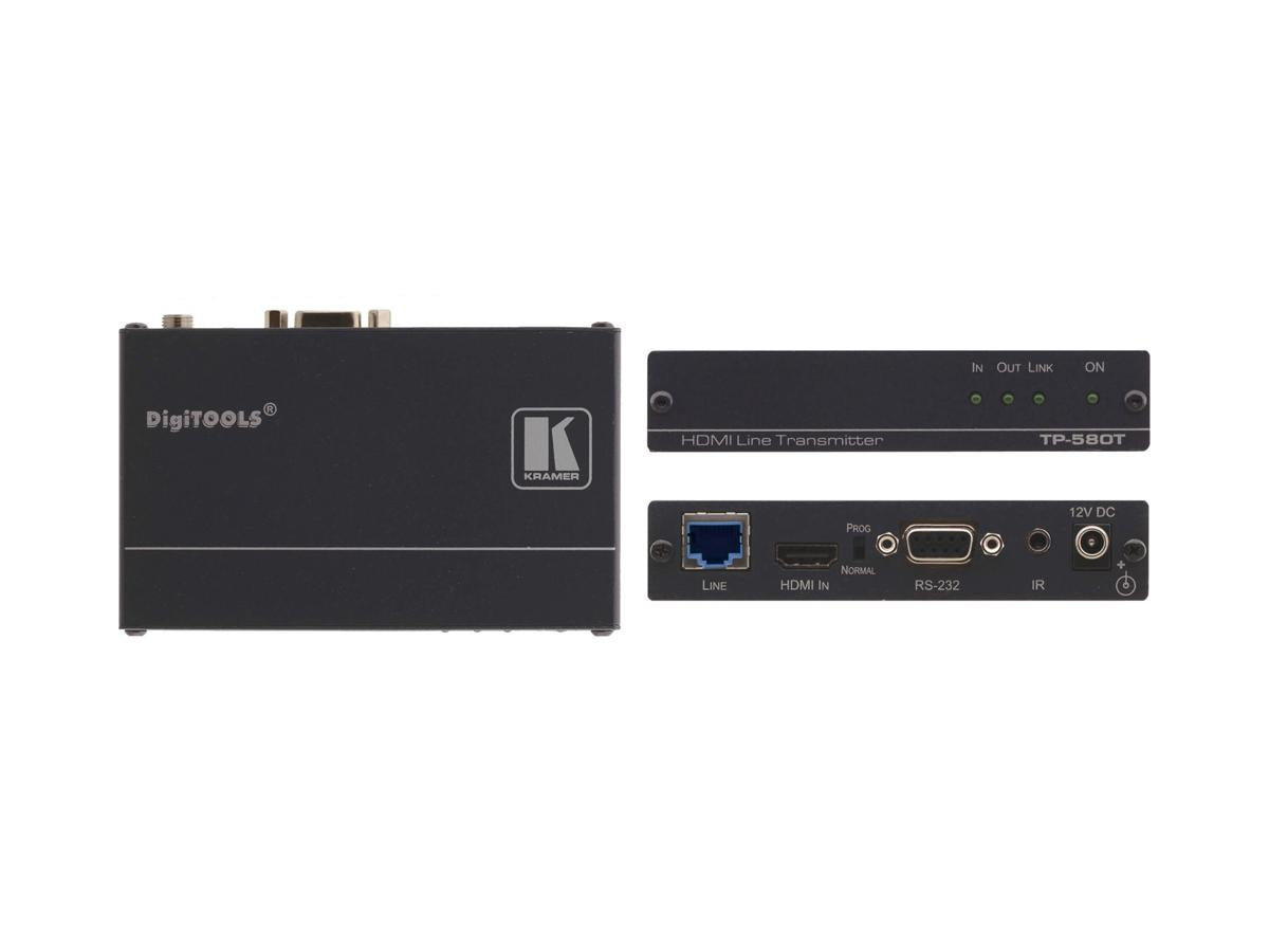 Kramer Tp-580T 4.60 4.20 Transmisor Hdmi Hdcp 2.2 Rs2 2 Ir Sobre