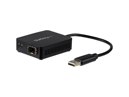 Startech.Com Usb To Fiber Optic Converter - Open Sfp - 100Mbps - W