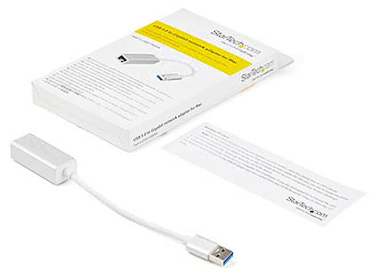 Startech.Com Usb 3.0 To Gigabit Network Adapter - Silver - Sleek A