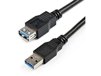 Startech.Com 2M Black Superspeed Usb 3.0 Extension Cable A To A -