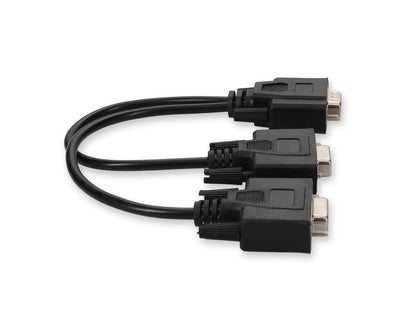 Add-On8In Vga M/F Black Splitter Cable