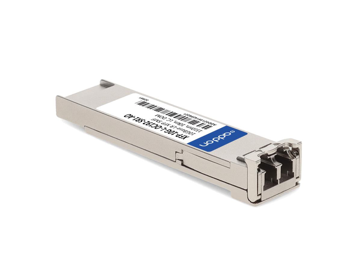 Module complémentaire Juniper Networks Xfp-10G-L-Oc192-Sr1 compatible avec la norme TAA