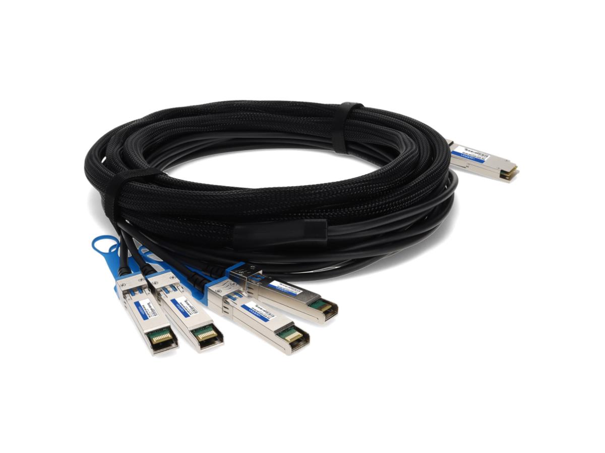 Add-Ondell DAC-QSFP-4SFP-10G-5M Comp Taa DAC