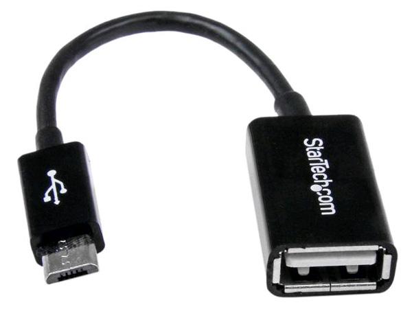 Startech.Com 5In Micro Usb To Usb Otg Host Adapter - Micro Usb Mal