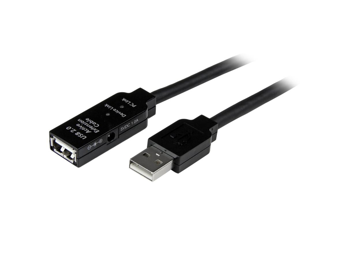 Startech.Com 15M Usb 2.0 Active Extension Cable - M/F - 15 Meter U