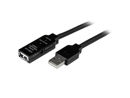 Startech.Com 15M Usb 2.0 Active Extension Cable - M/F - 15 Meter U