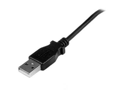Startech.Com 2M Micro Usb Cable Cord - A To Up Angle Micro B - Up