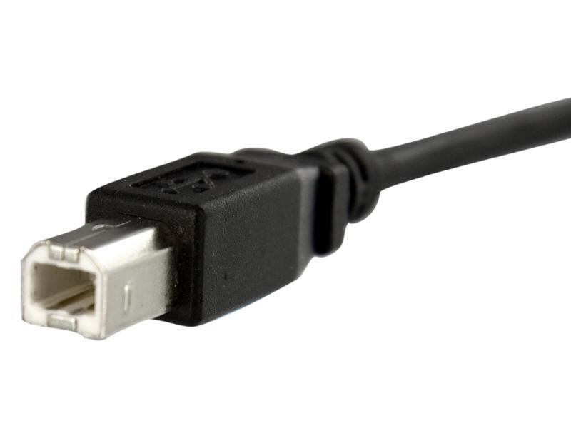 Startech.Com 3 Ft Panel Mount Usb Cable B To B - F/M - Panel Mount