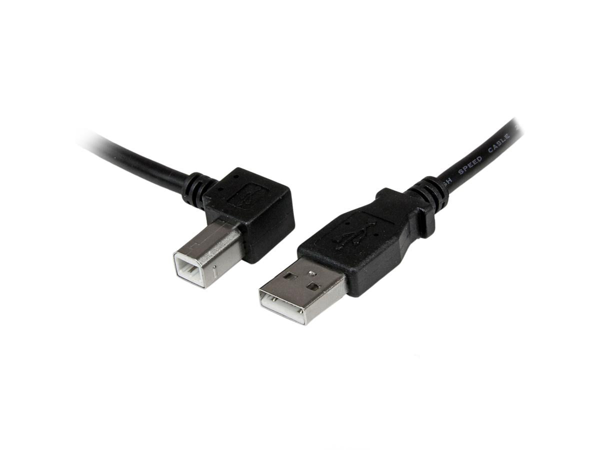 Startech.Com 2M Usb 2.0 A To Left Angle B Cable Cord - 2 M Usb Pri