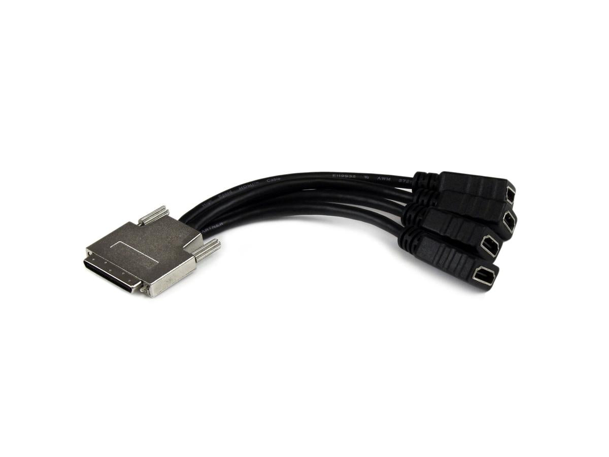 Cable VHDCI Full HD de Startech.Com, cable de conexión HDMI de 4 puertos para V