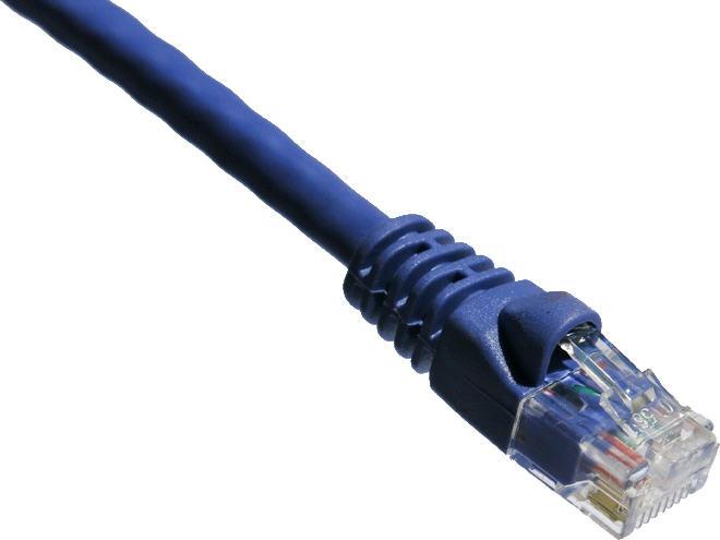 Axiom 14Ft Cat5E 350Mhz Patch Cable Molded Boot (Purple)