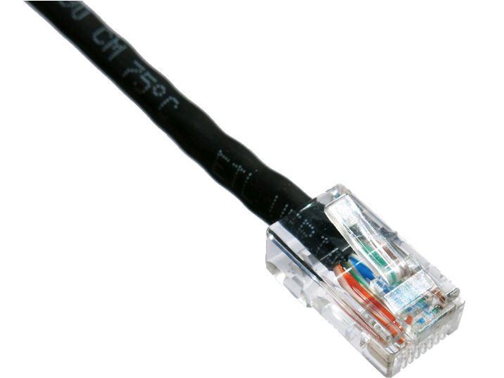Axiom 1Ft Cat5E 350Mhz Patch Cable Non-Booted (Black)