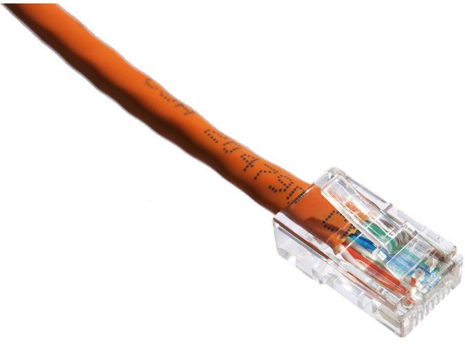Axiom 7Ft Cat5E 350Mhz Patch Cable Non-Booted (Orange)