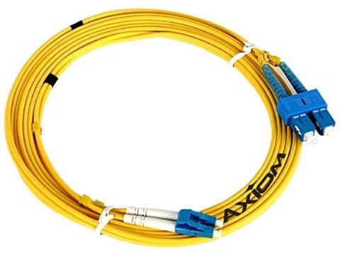 Axiom St/St Singlemode Duplex Os2 9/125 Fiber Optic Cable 12M