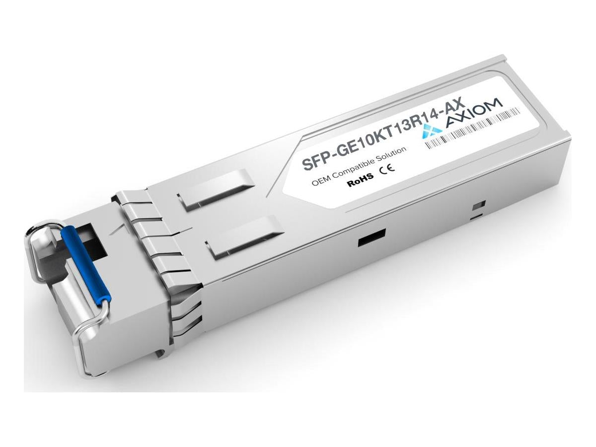 Axiom 1000Base-Bx-U Sfp Transceiver For Juniper - Sfp-Ge10Kt13R14