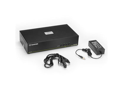 Black Box Corp Niap 3.0 de doble cabezal, Displayport, 4K, 4 pines