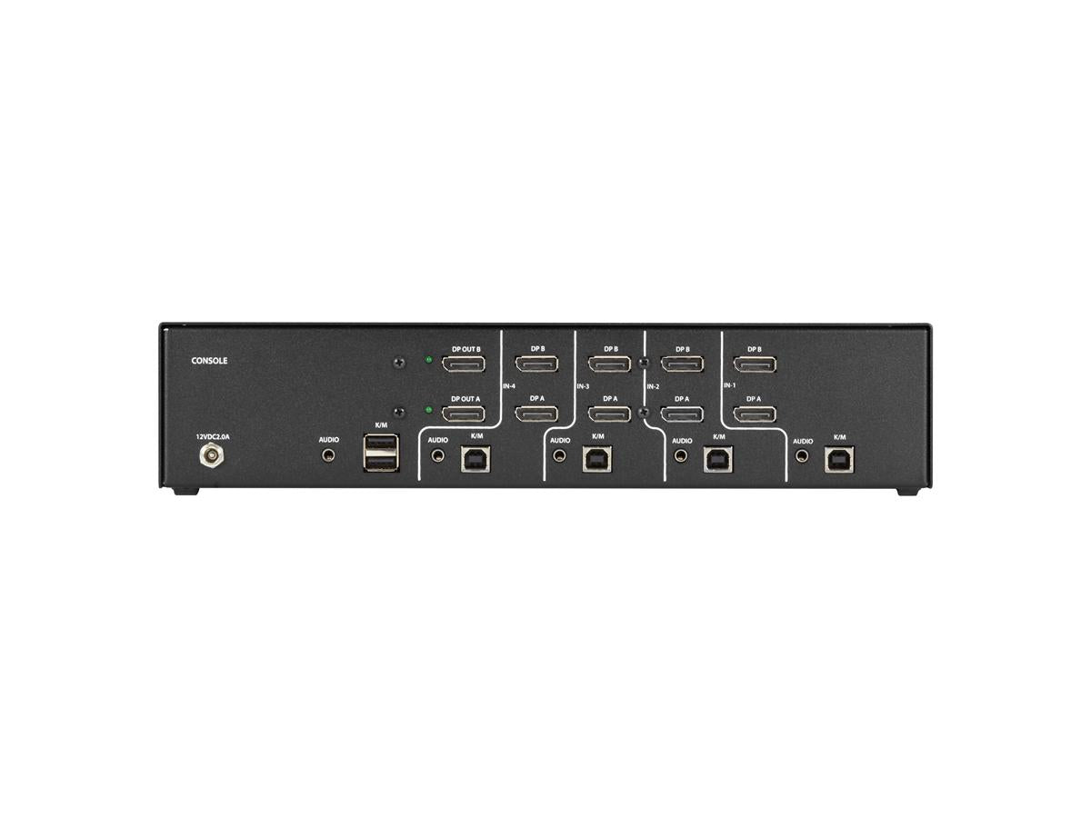 Black Box Corp Niap 3.0 de doble cabezal, Displayport, 4K, 4 pines