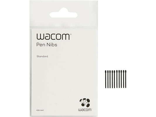 Lot de 10 pointes de stylet Wacom standard